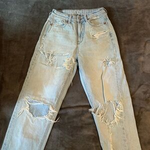american eagle light wash jeans